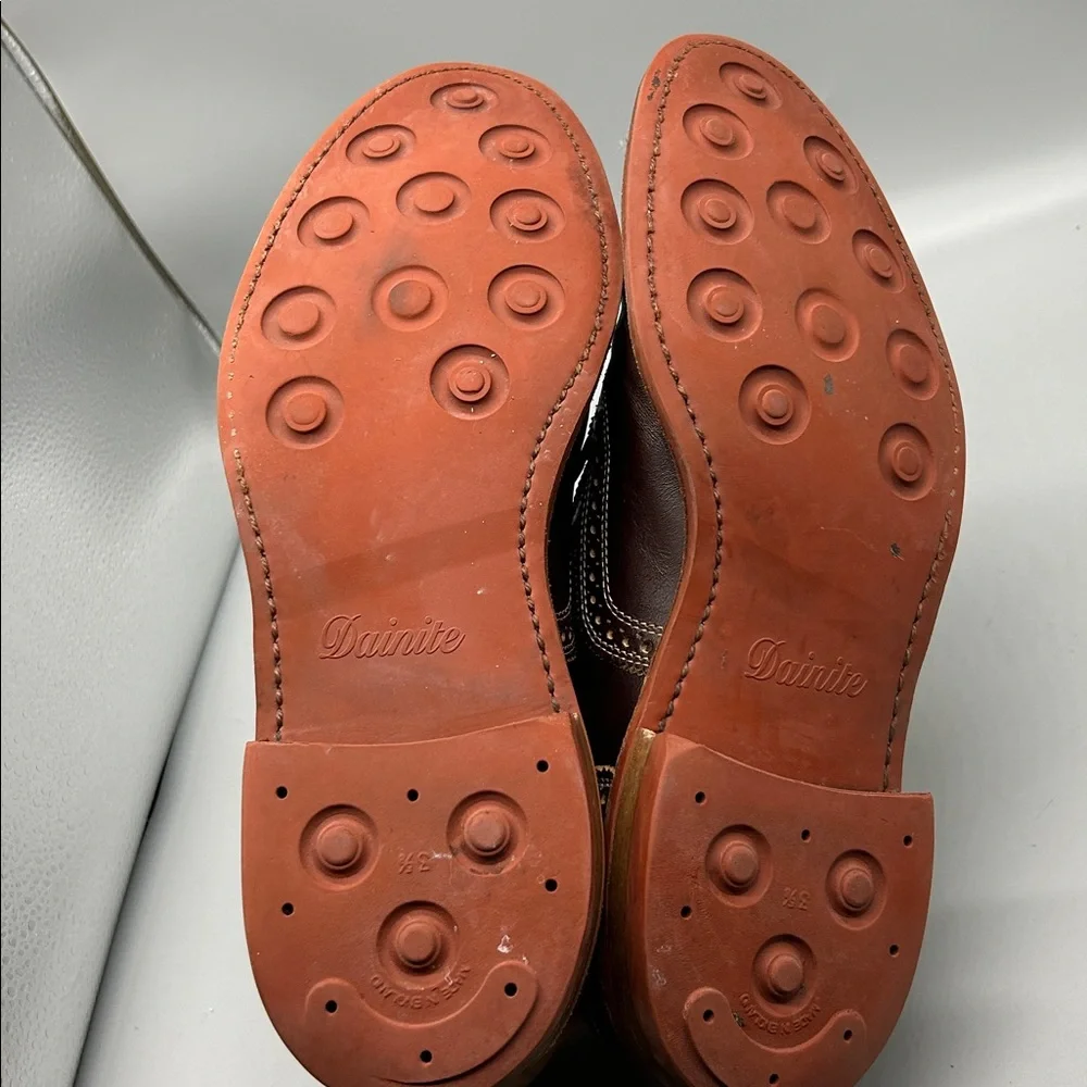 Allen Edmonds Cap-Toe Oxford with Dainite Rubber Sole Sz 12